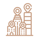 市中心核心地段